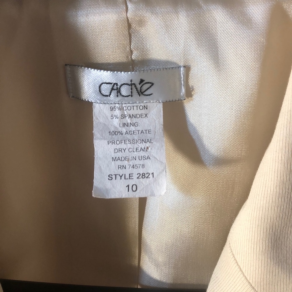 ☘️cach’e jacket 95% cotton - Picture 3 of 5